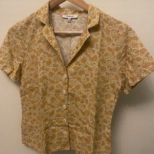 Madewell Hilltop Shirt In Piccola Floral XXS
